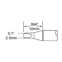 METCAL   SFP-CH25鑿型烙鐵頭