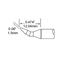 METCAL   SFP-CHB15鑿型烙鐵頭